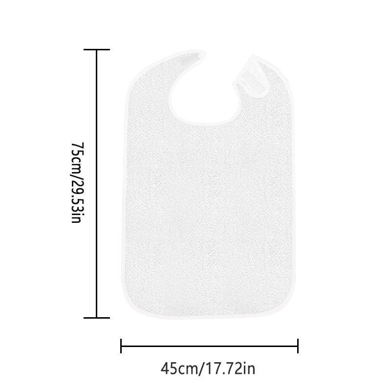 New Pocket Waterproof and Stain-Resistant Adult and Elderly Waterproof and Stain-Resistant Dietary Fabric Bib