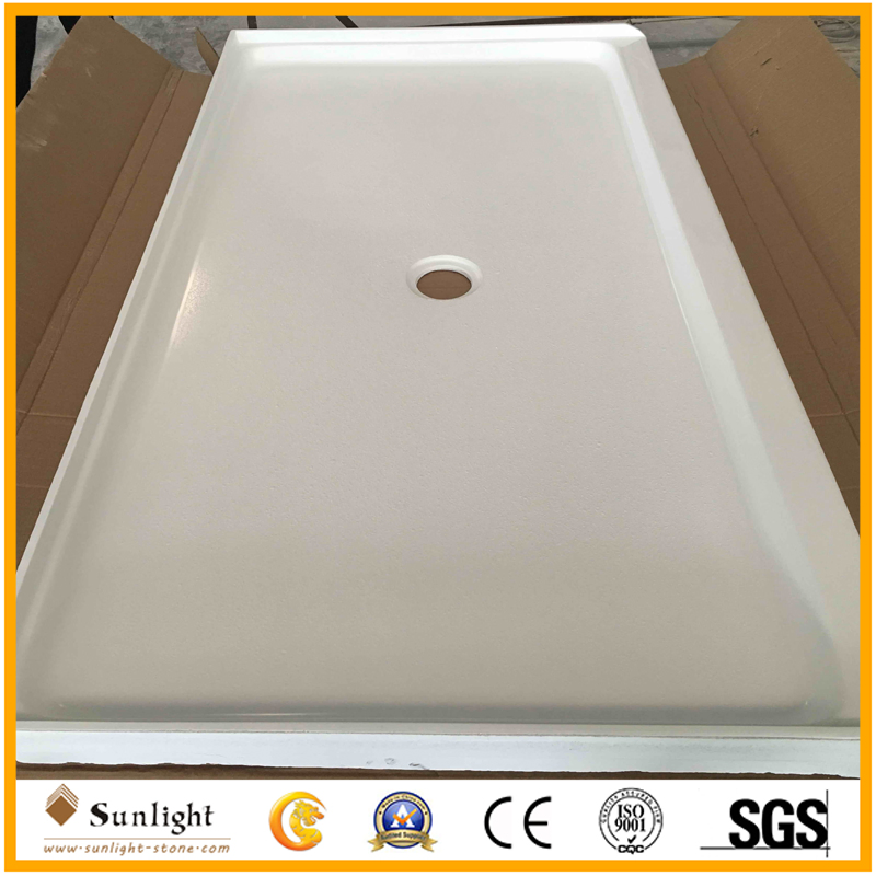 Cultured Marble 60 X 32 Inch Shower Pan, Shower Base