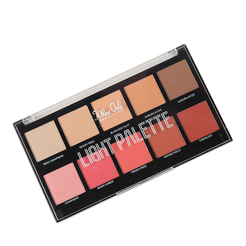 for Me Only Brand Multifunctional Makeup Palette Organic Blush Palette and 5 Color Contour Powder Paleta De Rubor
