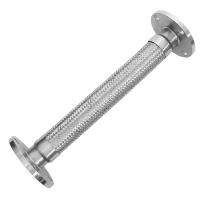Stainless Steel Single-Wire Braided Corrugated Flexible Metal Hose with Customizable Fittings