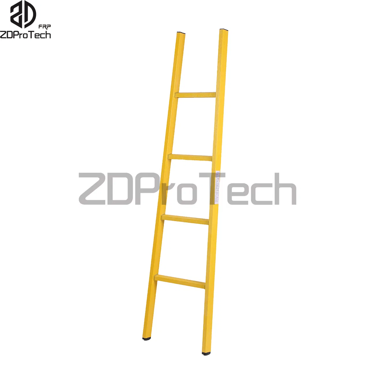 8 FT. Fiberglass R-Rung Straight Ladder with 375 Lb. Load Capacity Type Iaa Duty Rating