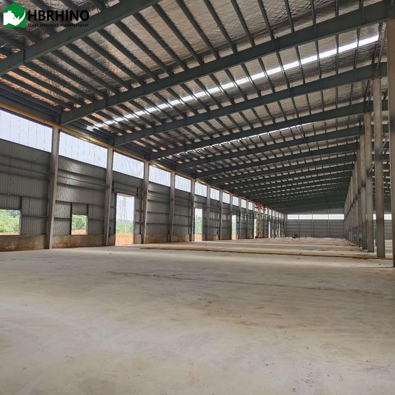 China Best Material Steel Structure Prefabricated Car Garage Warehouse Sale Steel Structure Buliding Grid Steel Structure Warehouse Factory