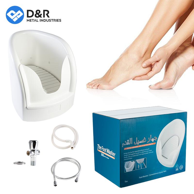 D&R Factory Direct Supply Push-Type Automatic Water Cleaning Muslim Foot Washer