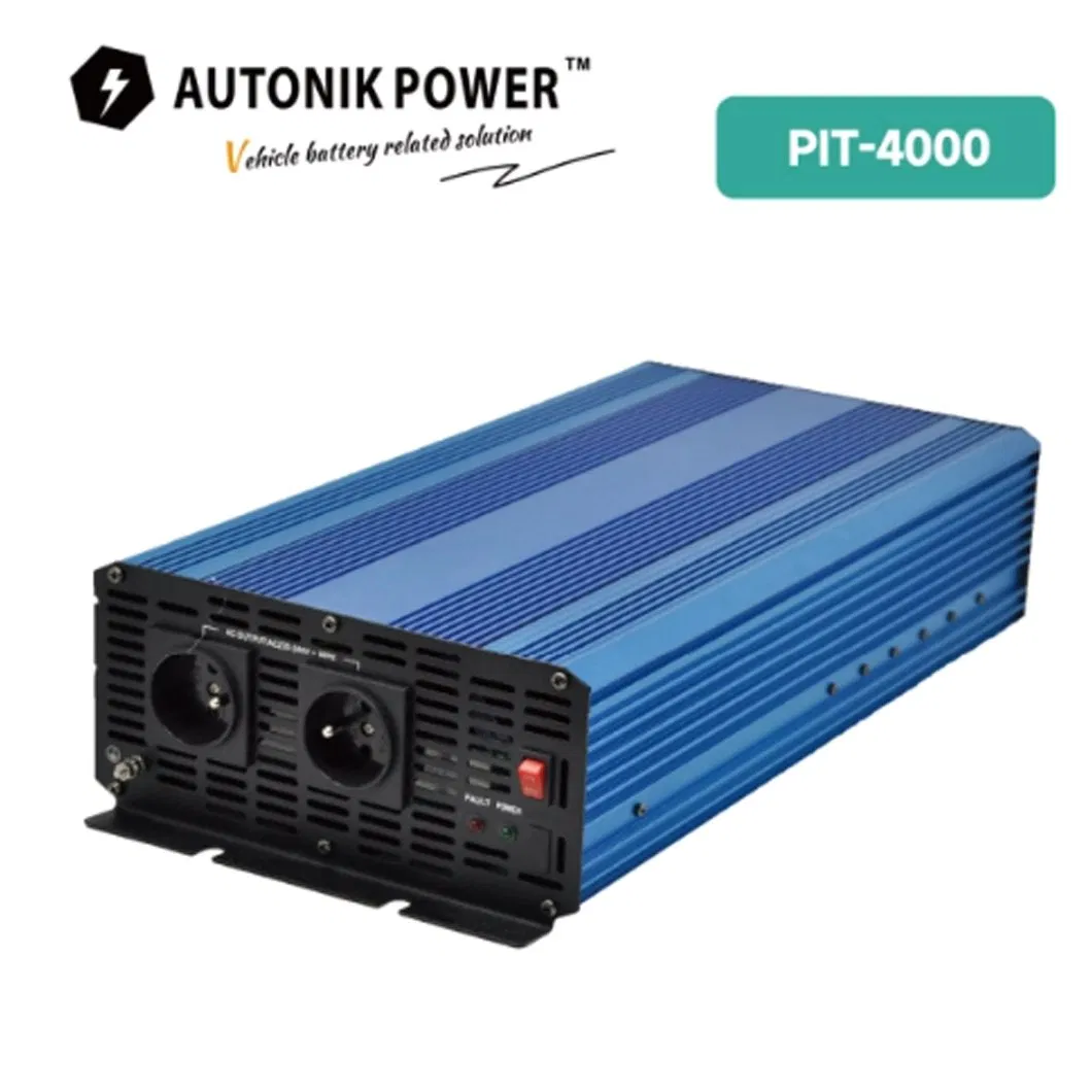 Автомобильный инвертор 4000Вт 12В/24В в чистый синус