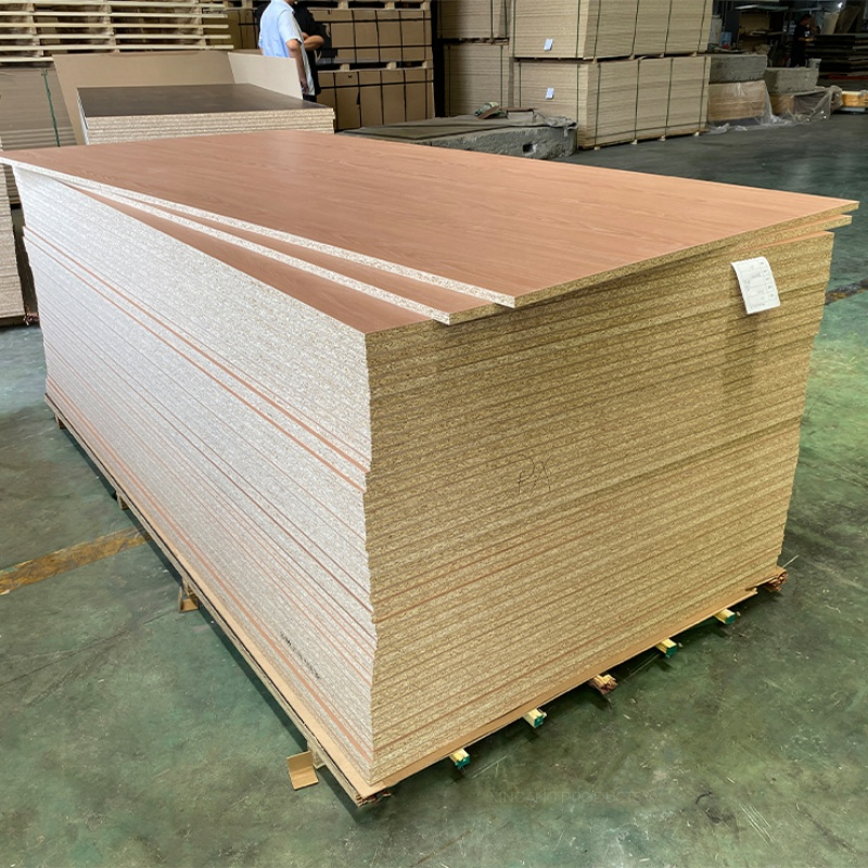 Good Price 1220*2440 18mm E1 Grade Plain Raw Particle Board for Cabinet Core