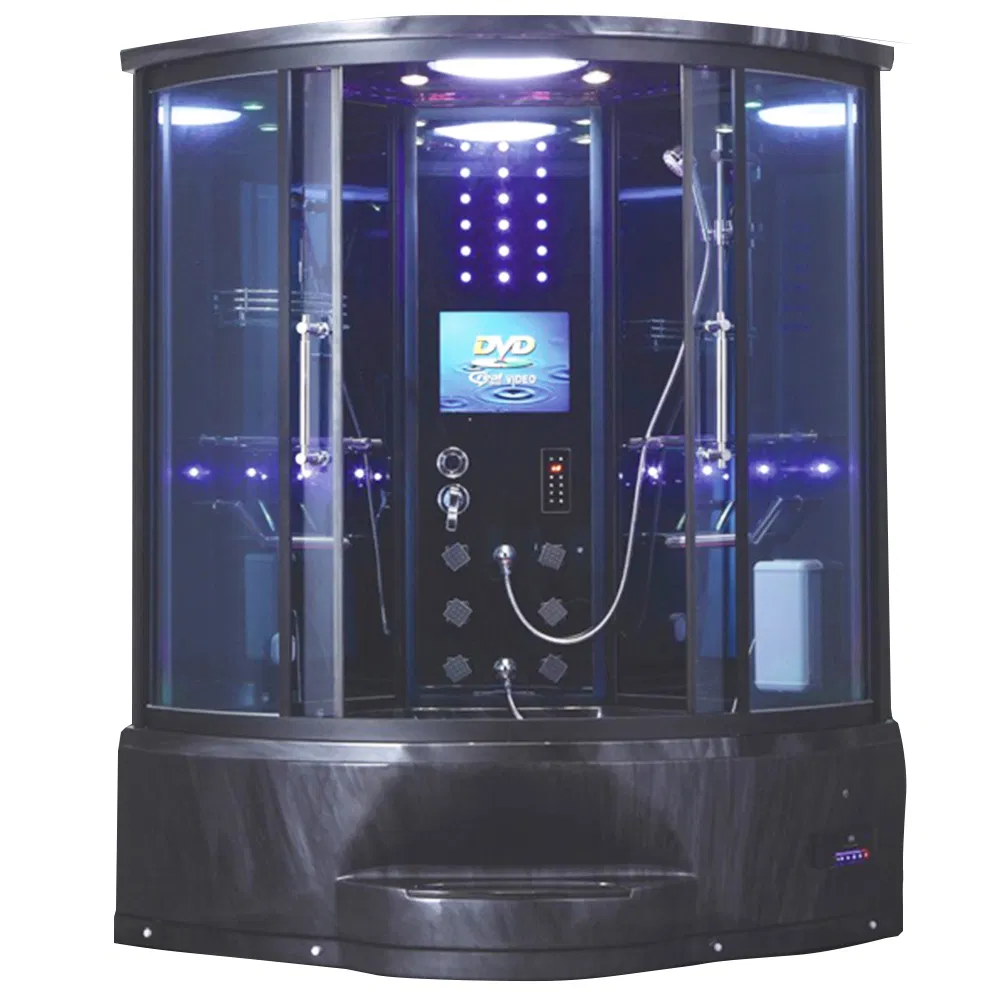 Modern Fashion Design Digital Control Tempered Glass Bathroom Massage Bathroom Steam Shower Cabin Price