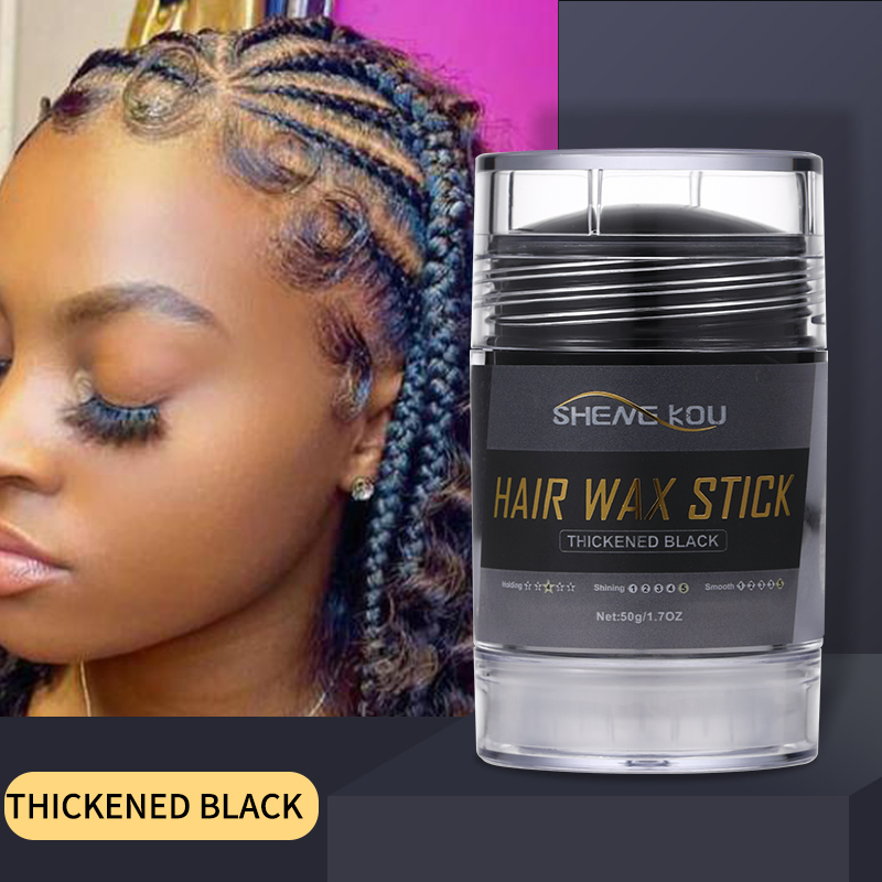 OEM Temporary Hair Color Styling Pomade Stick Private Label Black Wax Stick for Disposable Hair Dye