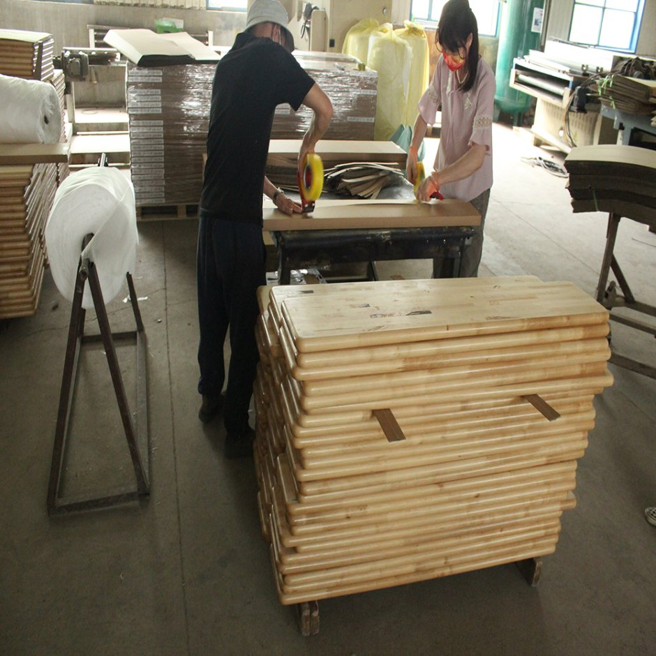 Designer Finger Joint Worktops, Solid Wood Beauty, Retail Display Upgrade