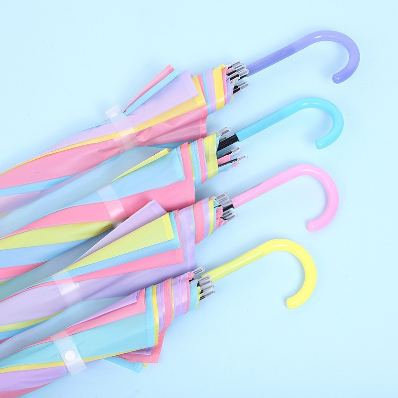 Оптовая продажа прозрачных зонтов с длинной ручкой