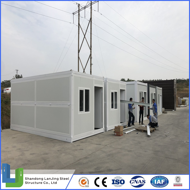 Portable Modular Shop House Steel Shipping Home Foldable Container Office