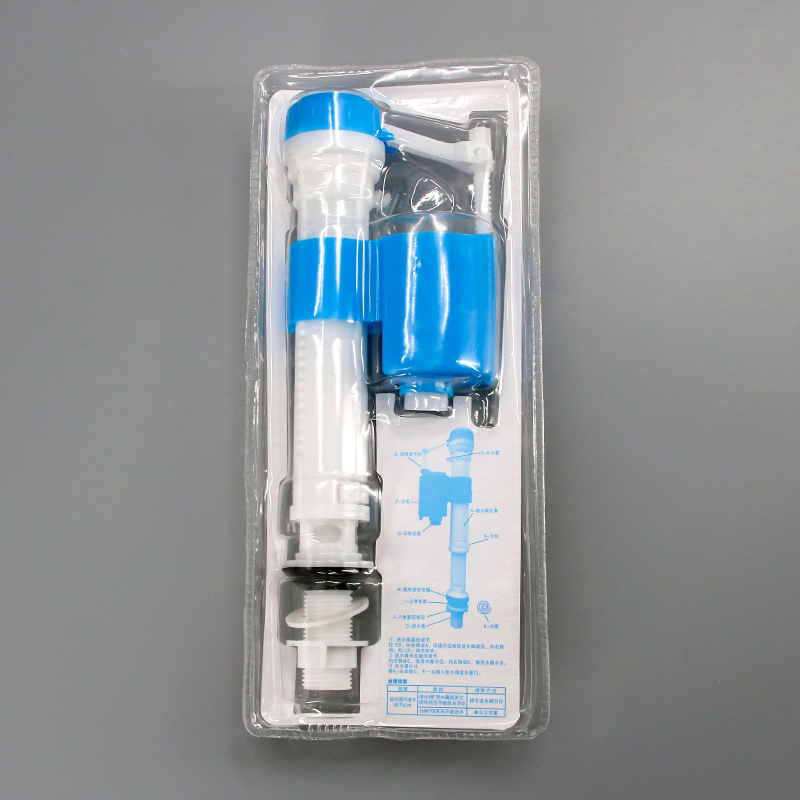 Fluor Toilet Flush Valve Accessories Toilet Tank Accessories Water Inlet Valve