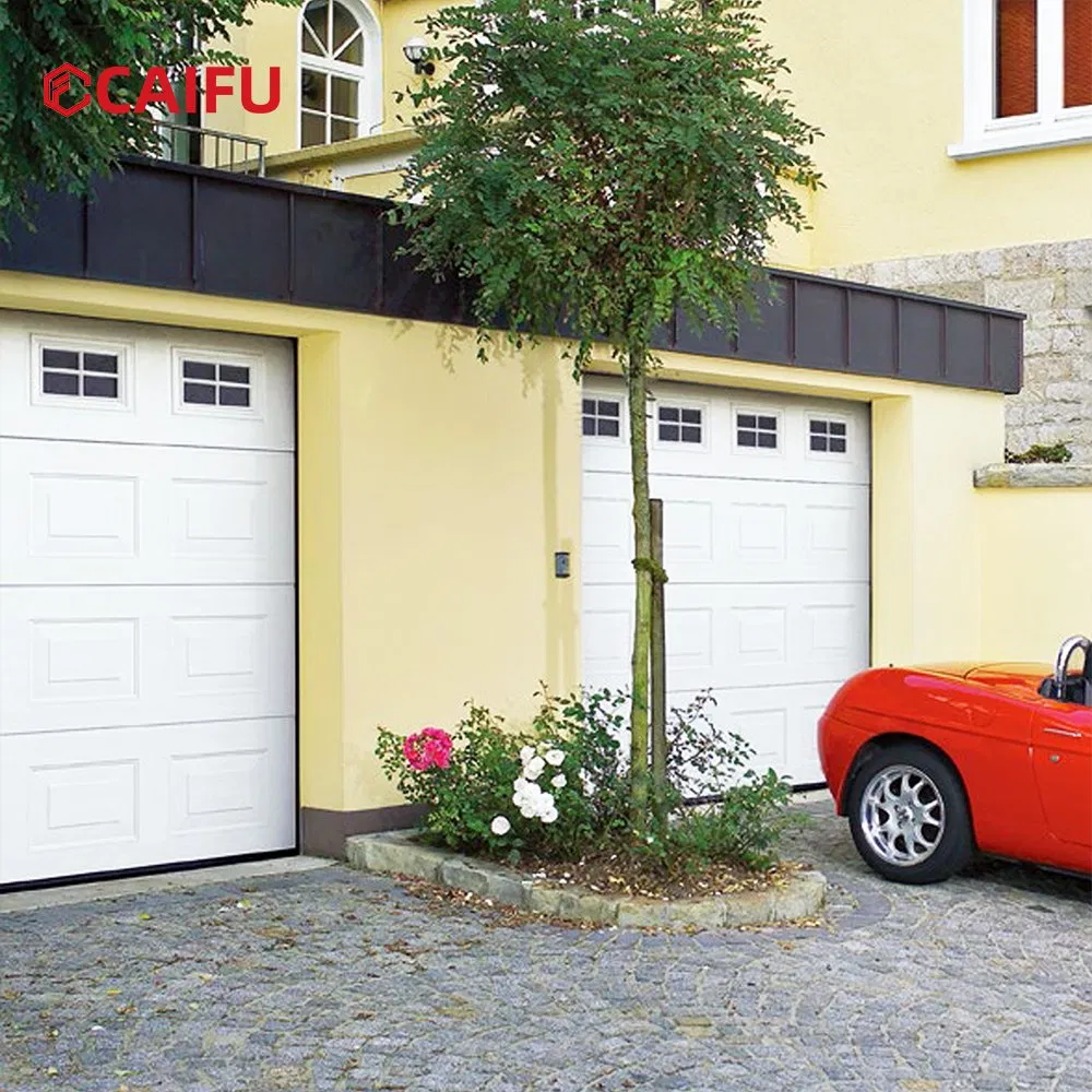 Sectional Garage Door Aluminum Electric Overhead Sliding Gate Roll up Door