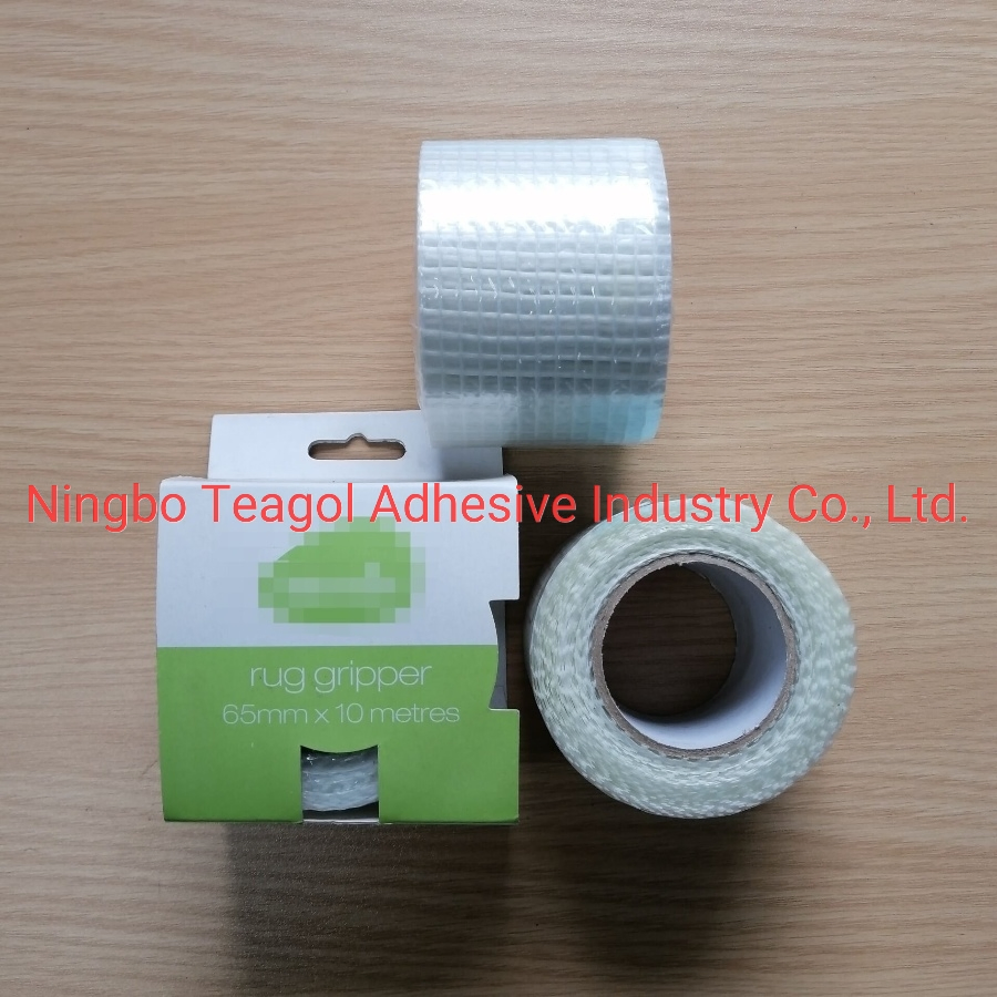65mmx10m Self-Adhesive Fiberglass Mesh Tape 65mmx10m Rug Gripper