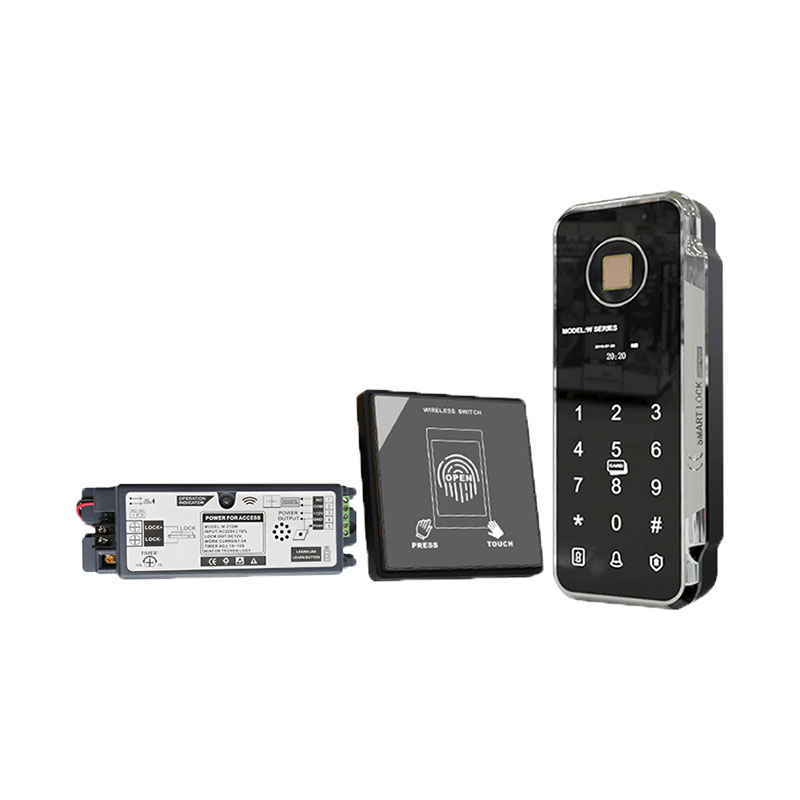 Wireless Access Control Kit Fingerprint Keypad Smart Touch Switch for Automatic Door