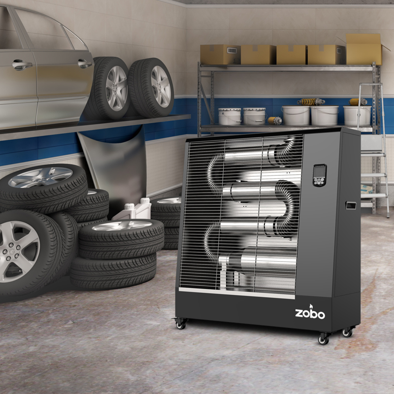 Stainless Steel Energy Efficient Pollution Free Indoor Diesel-Powered Infrared Heaters