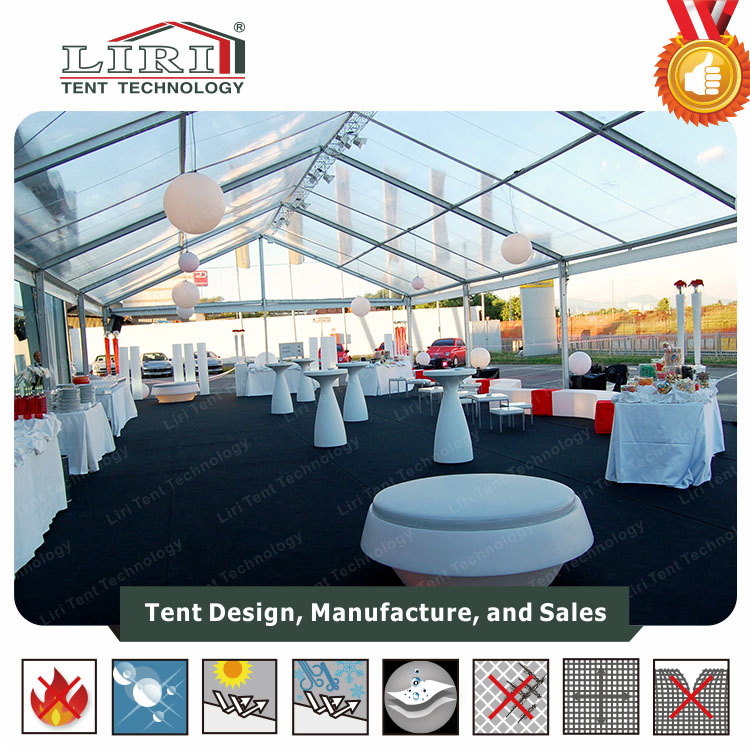 Wholesale Square Wedding Tents with Clear PVC Sidewalls for Sale