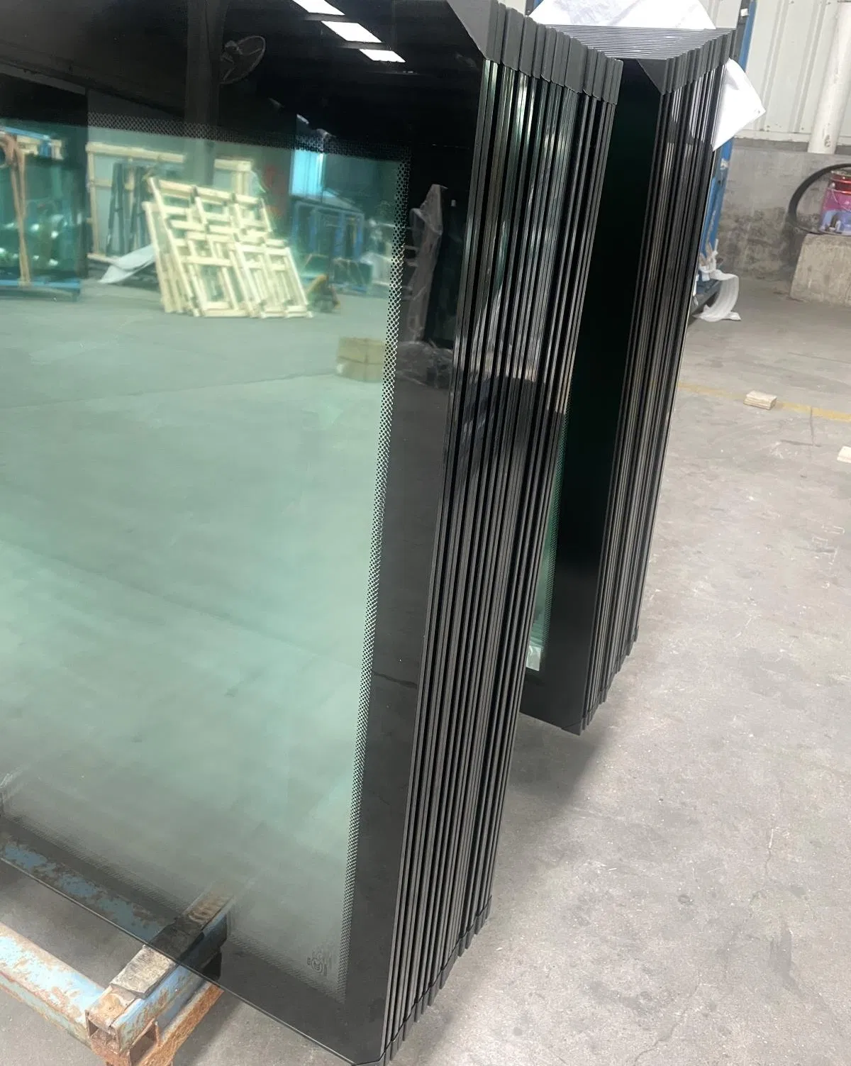 Kitchen Door Glass Patterned Obscure Glass Acid Etched Glass Half Frosted Glass with High Quality Factory Price
