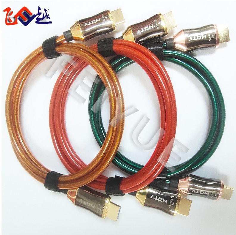 Aoc HDMI Cable Fiber Optic HDMI Cable Metal Jacket Armor Jacket 4K/60Hz 10m/50m/100m/200m