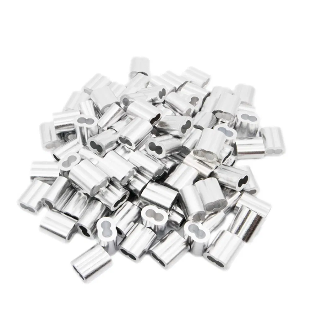 Aluminum Alloy Sleeves Clip Fittings Cable Crimps Fittings