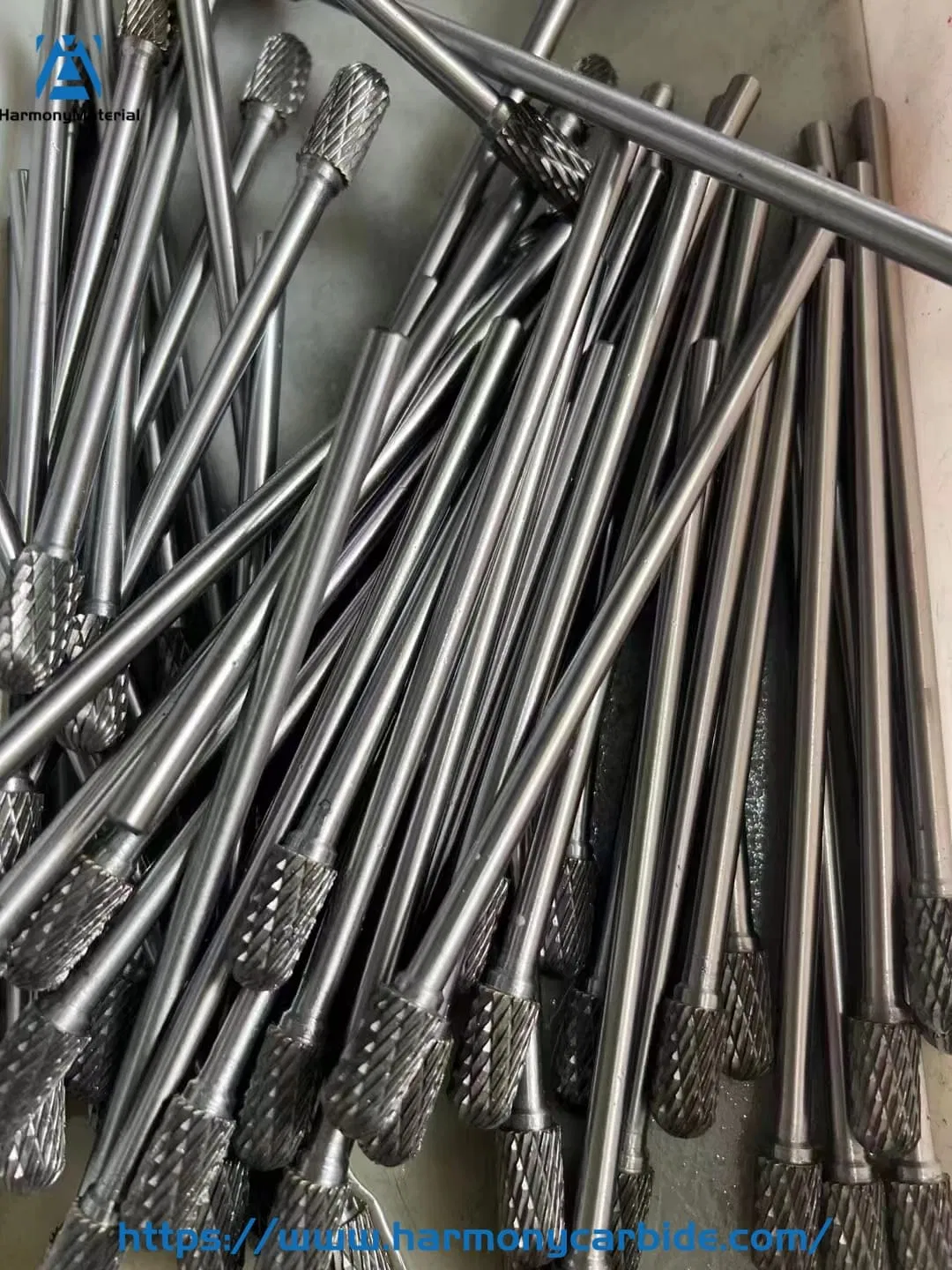 Набор фрез из карбида вольфрама 1/8 дюйма для гравировки и снятия заусенцев