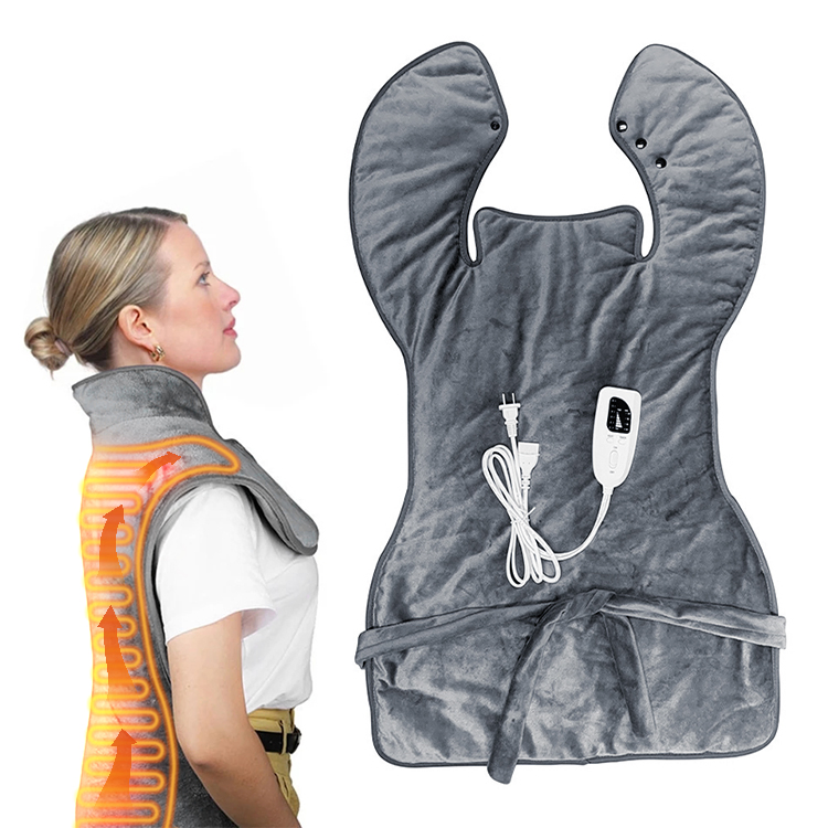 Электрическая грелка для спины, шеи и плеч с 6 уровнями нагрева