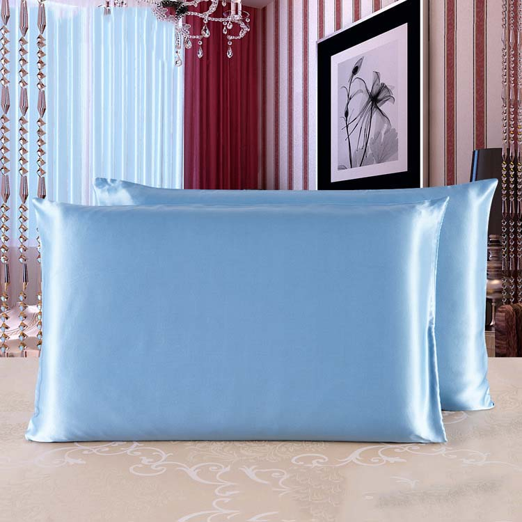 Custom 16/19/22/25 Momme 100% Mulberry Silk Pillowcase Pure 100 Real Silk Pillowcase