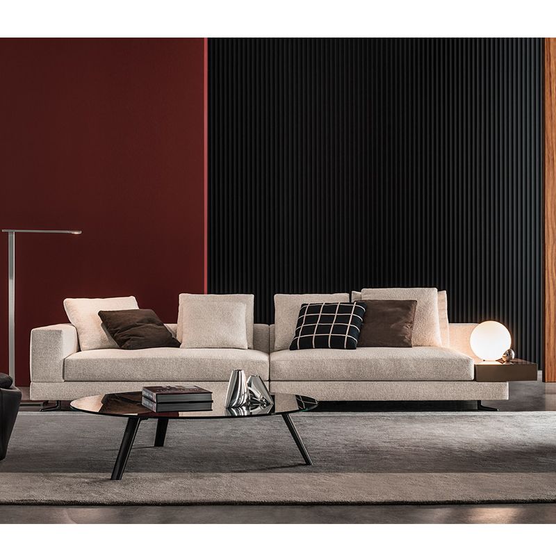 Диван для гостиной итальянский стиль тканевый металл со столиком