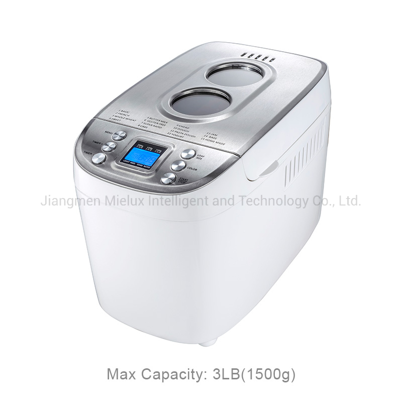 1500g Big Capacity Bread Maker with Two Kneaders