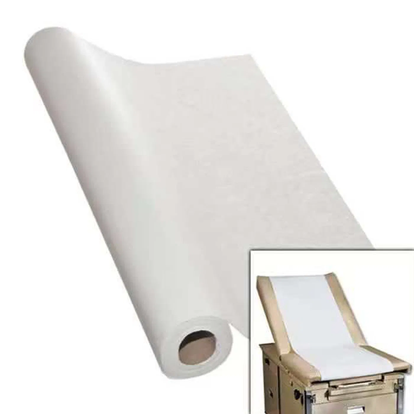 Disposable Bed Sheet Rolls Examination Paper Couch Roll Easy Perforation for Hospitals