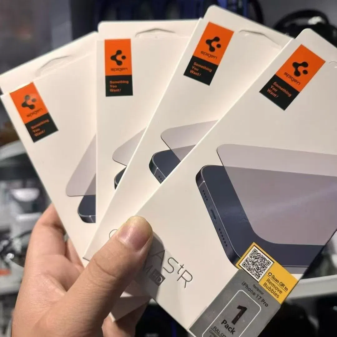 Spigen Tempered Glass Ez Fit Screen Protector for iPhone Air 17 PRO Max Shockproof Film
