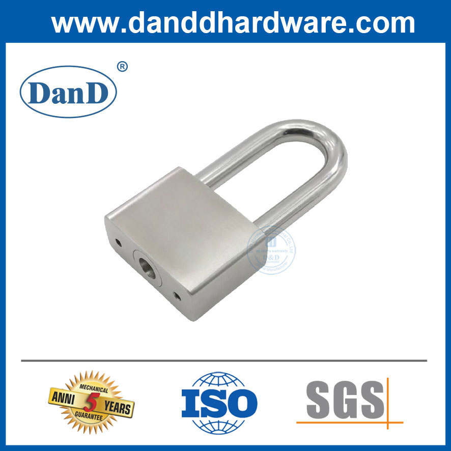 High Security Shackle Protected 40mm Anti-Theft Stainless Steel Disc Padlock
