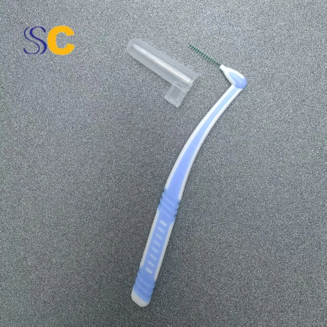 0.4mm Colorful Interdental Brush Head Teeth Space Clean Orthodontic L Shape Toothpick