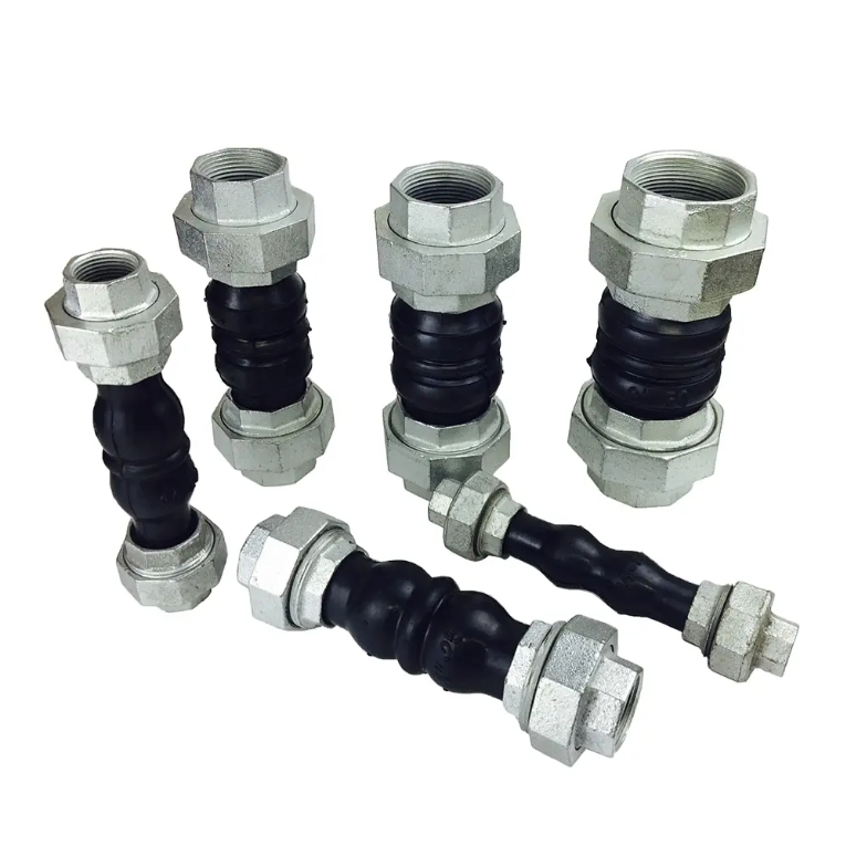 ANSI DN20 Flanged Type Double Single Sphere Thread End Class 150/300 JIS 10K Rubber EPDM Expansion Joint Pipe Fitting Joints