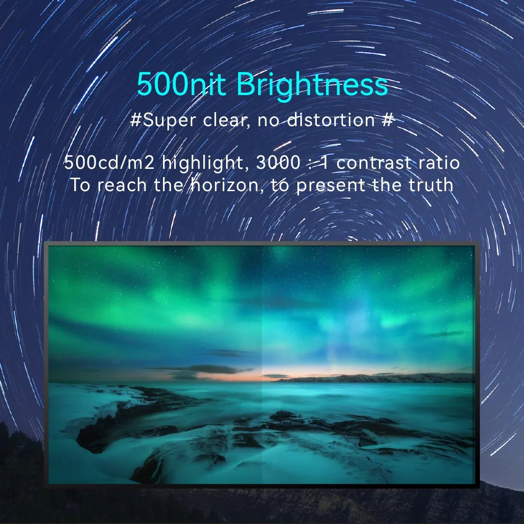 Factory ODM 10''-110'' Wall Mount Indoor Multimedia Digital Signage Kioskadvertising Screen display