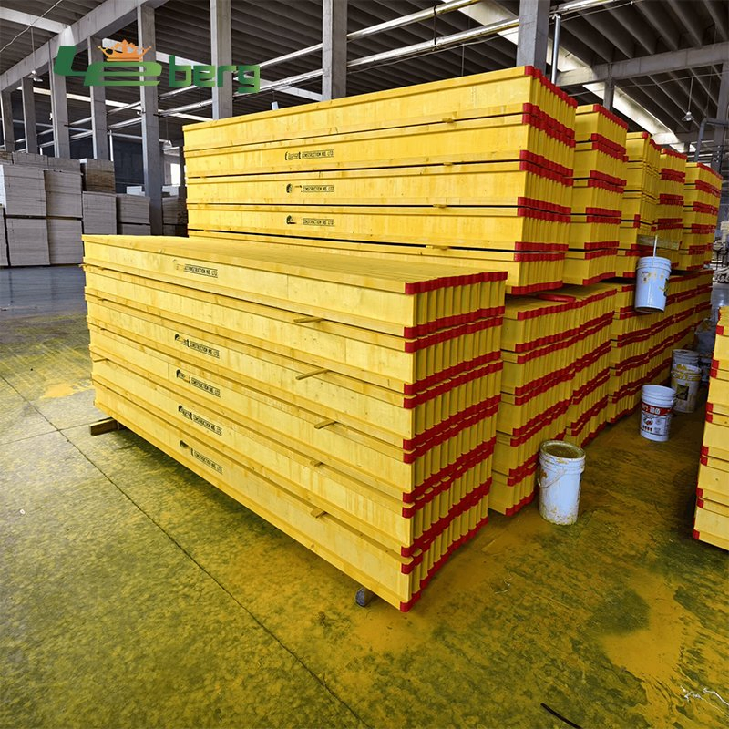 Solid Wood Poplar LVL H20 Beam for Timber Formwork Construction