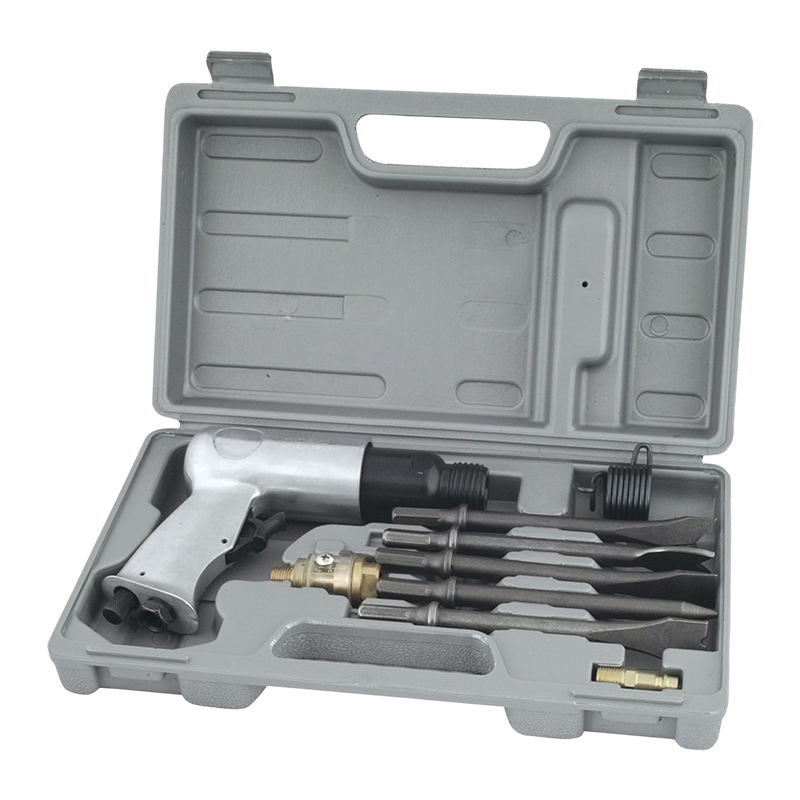 71 Piece Air Tools Kit Air Hammer Kit Other Pneumatic Tools Accessories and Parts Heavy Duty Ratchet Chisels Impact Air Blow Gun