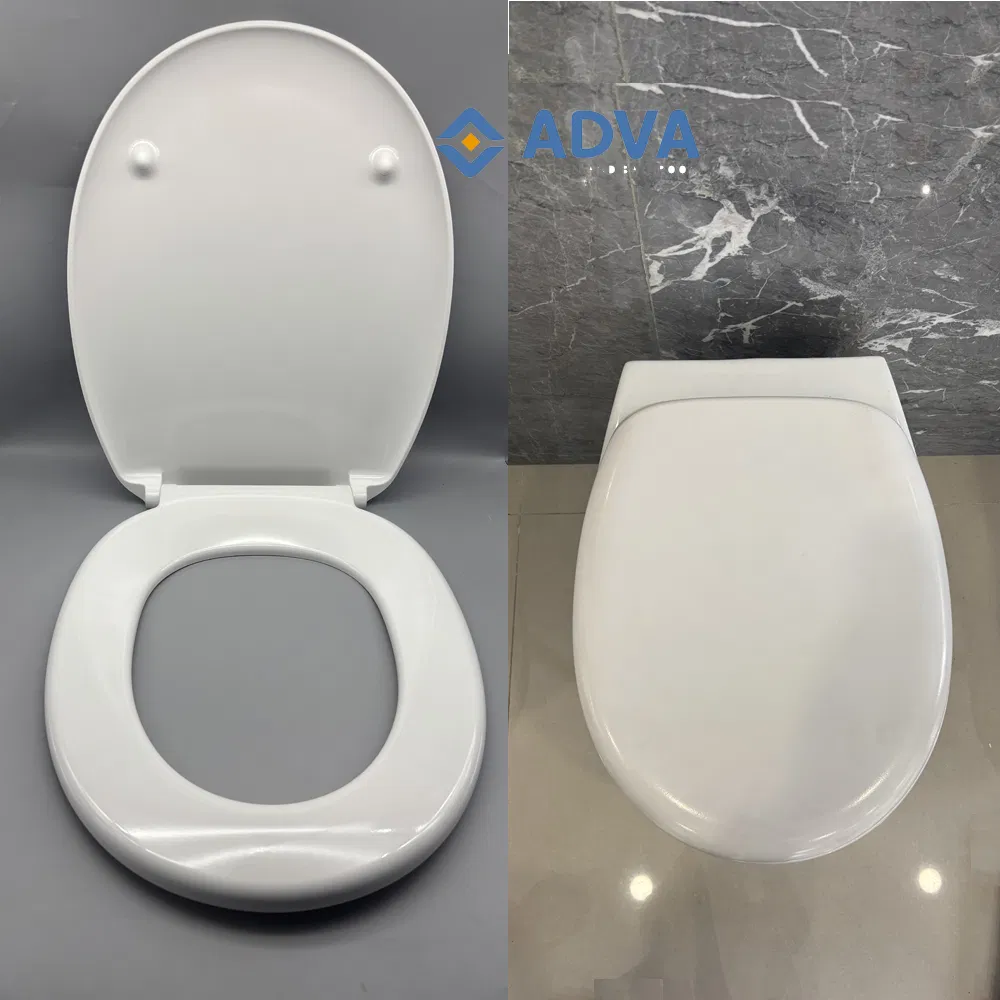 Roc Seat Cover Wc Duroplast Round Non Soft Close UF Toilet Seat Cover