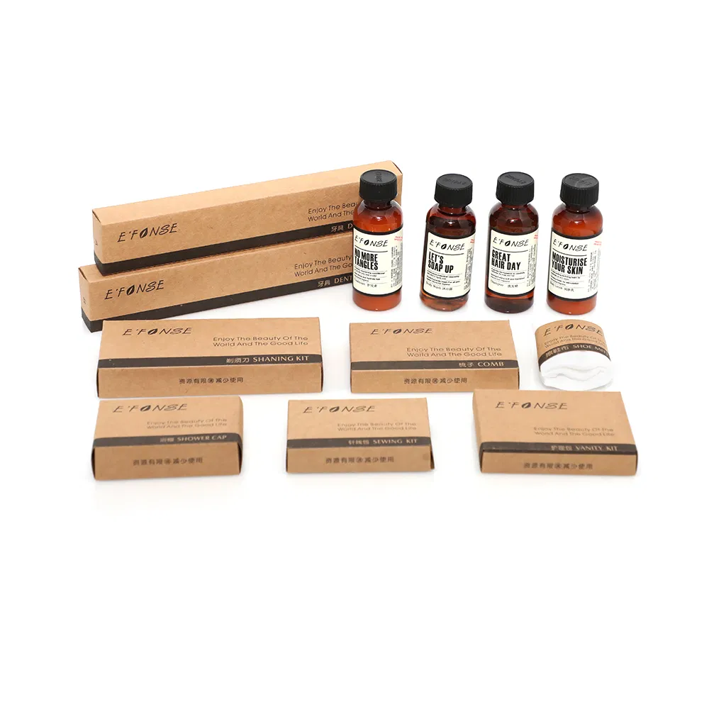 Hotel Disposable Amenities Hair Conditioner and Shampoo Hotel Cosmetic