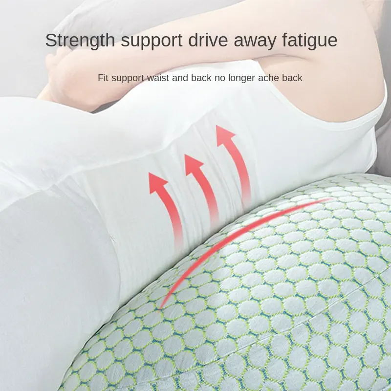 Original Detachable Maternity Pillow with Flexible Belly Wedge Pillow for Pregnant Women