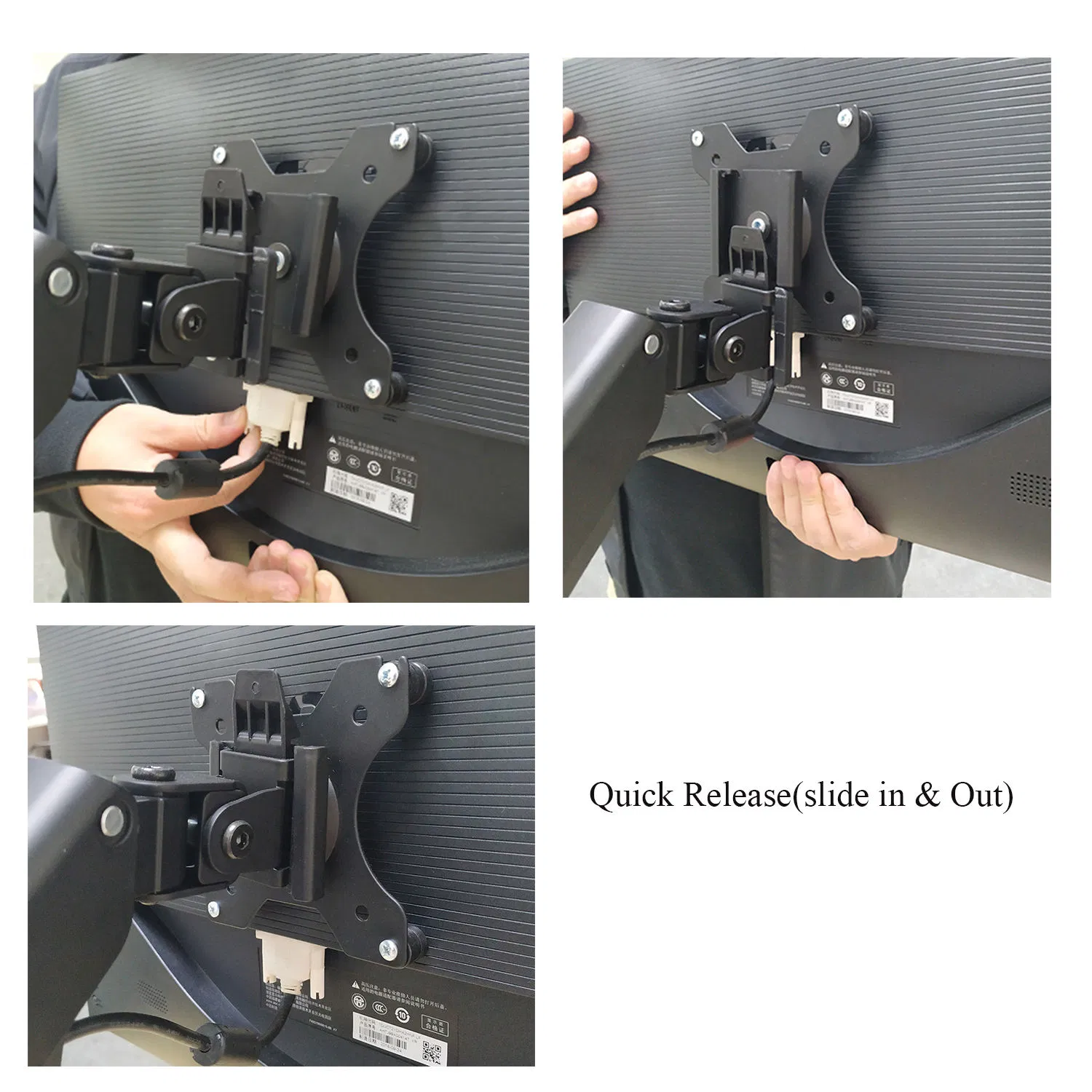 Кронштейн для монитора AM3B-42, стальной, VESA 75/100