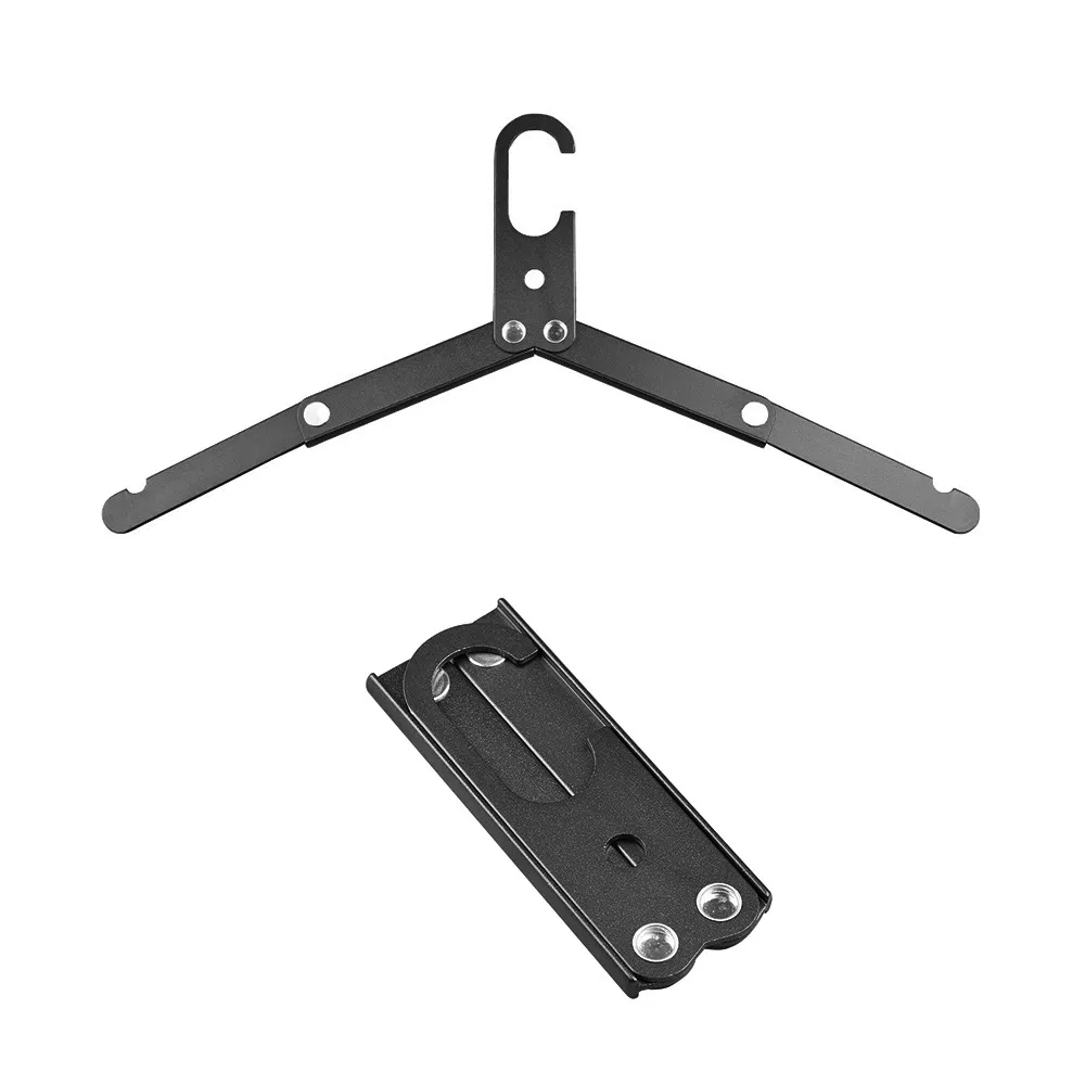 Portable Folding Aluminum Camping Hangers and Racks for Clothes Storage Wyz16048