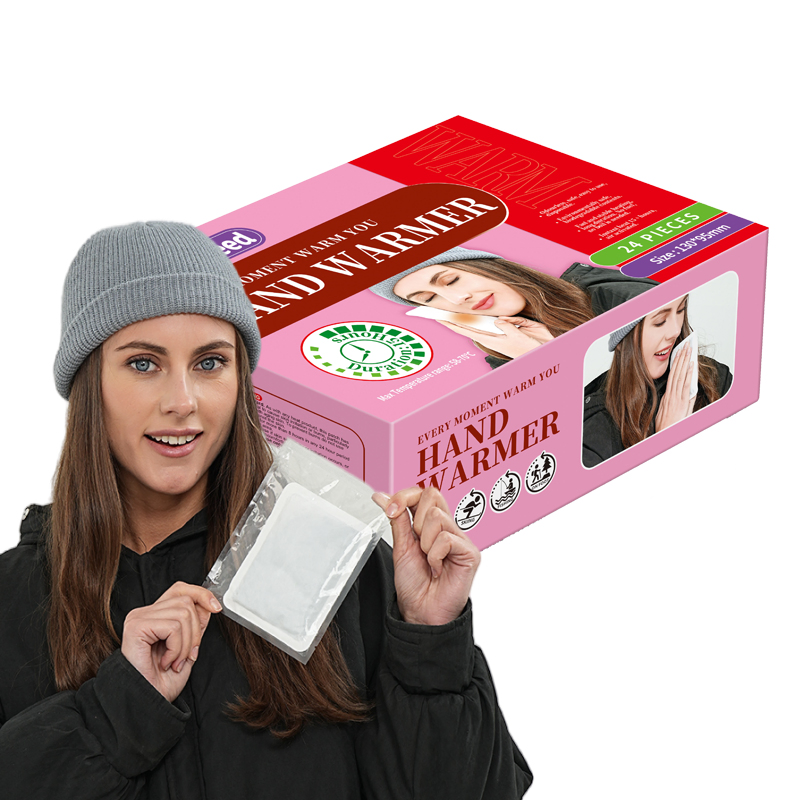 Eco-Friendly Natural Ingredients Physical Heating Long-Lasting Self Heating Hand Warmer