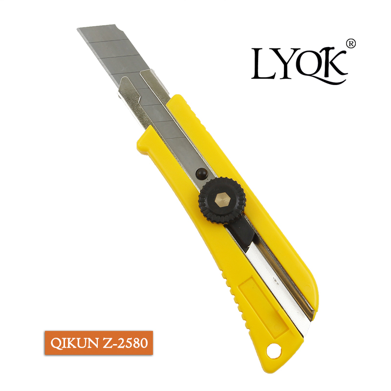 Z-2087 Utility Knife with Double Color ABS PS Grip