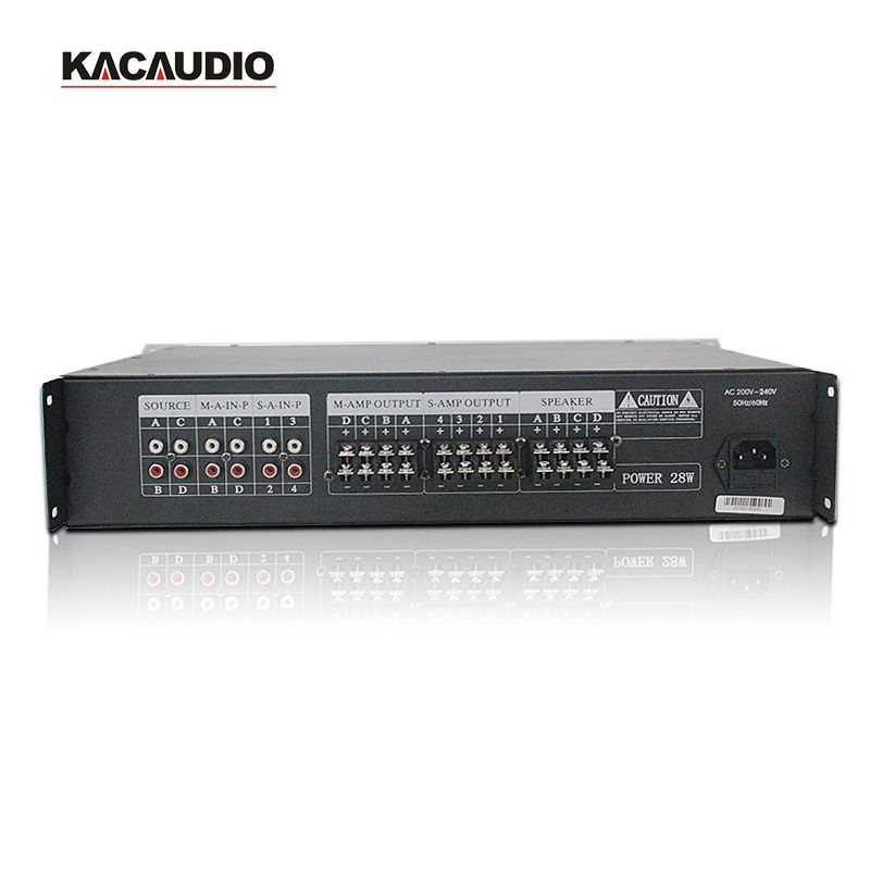 Коммутатор усилителей KACAUDIO BT-9027 с независимой регулировкой