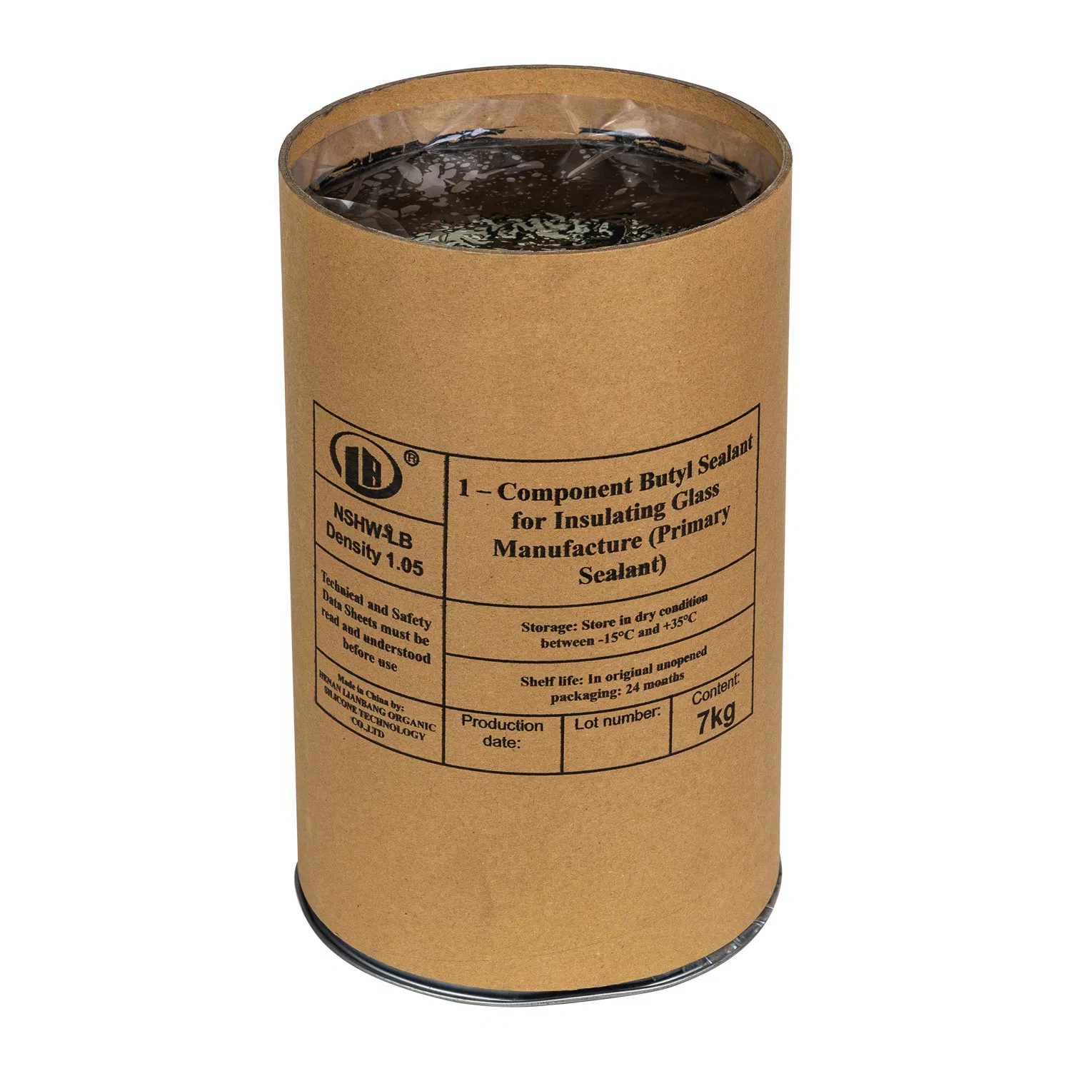 Silicone Sealant for Bonding Insulated Glass with Butyl Hot Melt