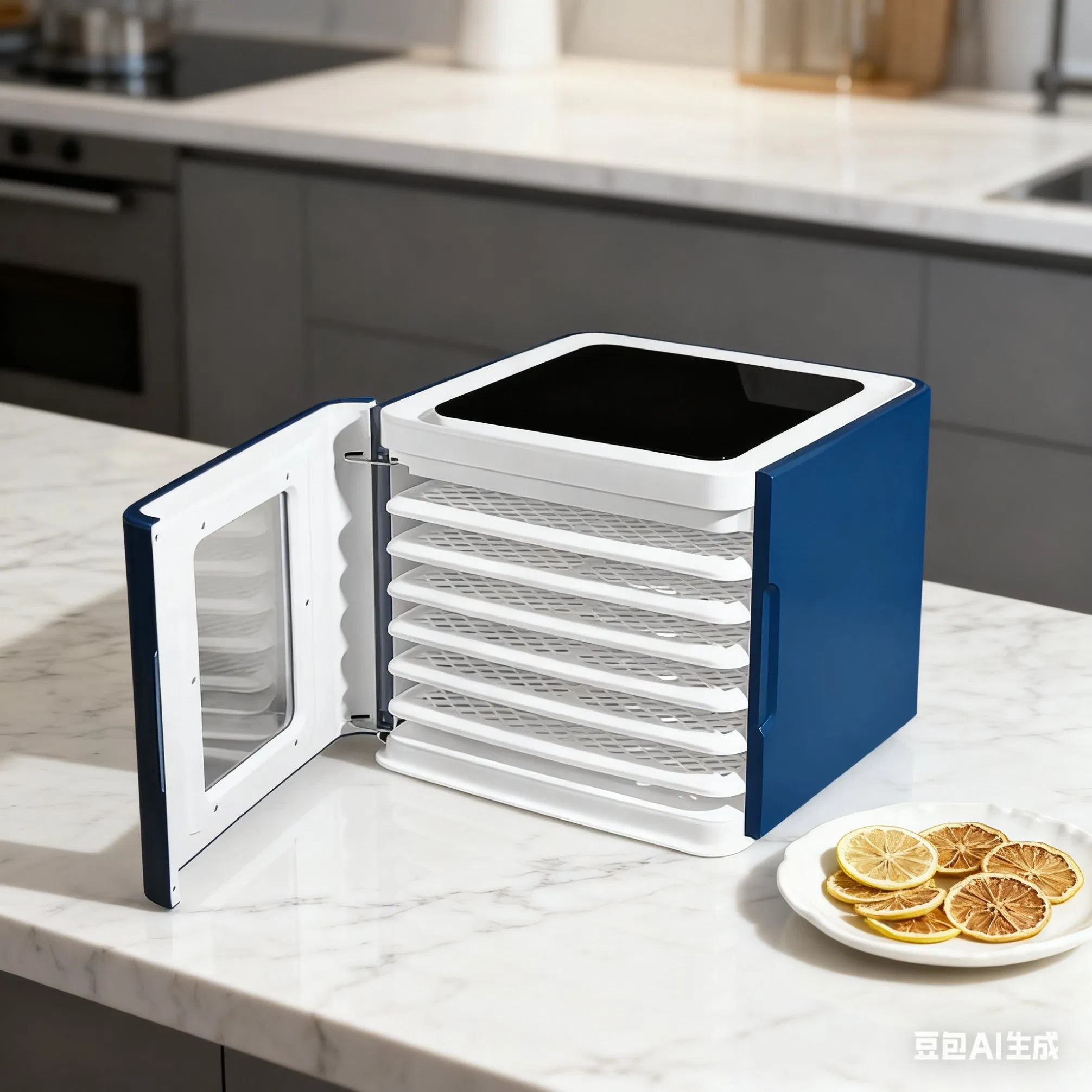 12L Electric Food Dehydrator with 6 Trays and 48-Hour Timer