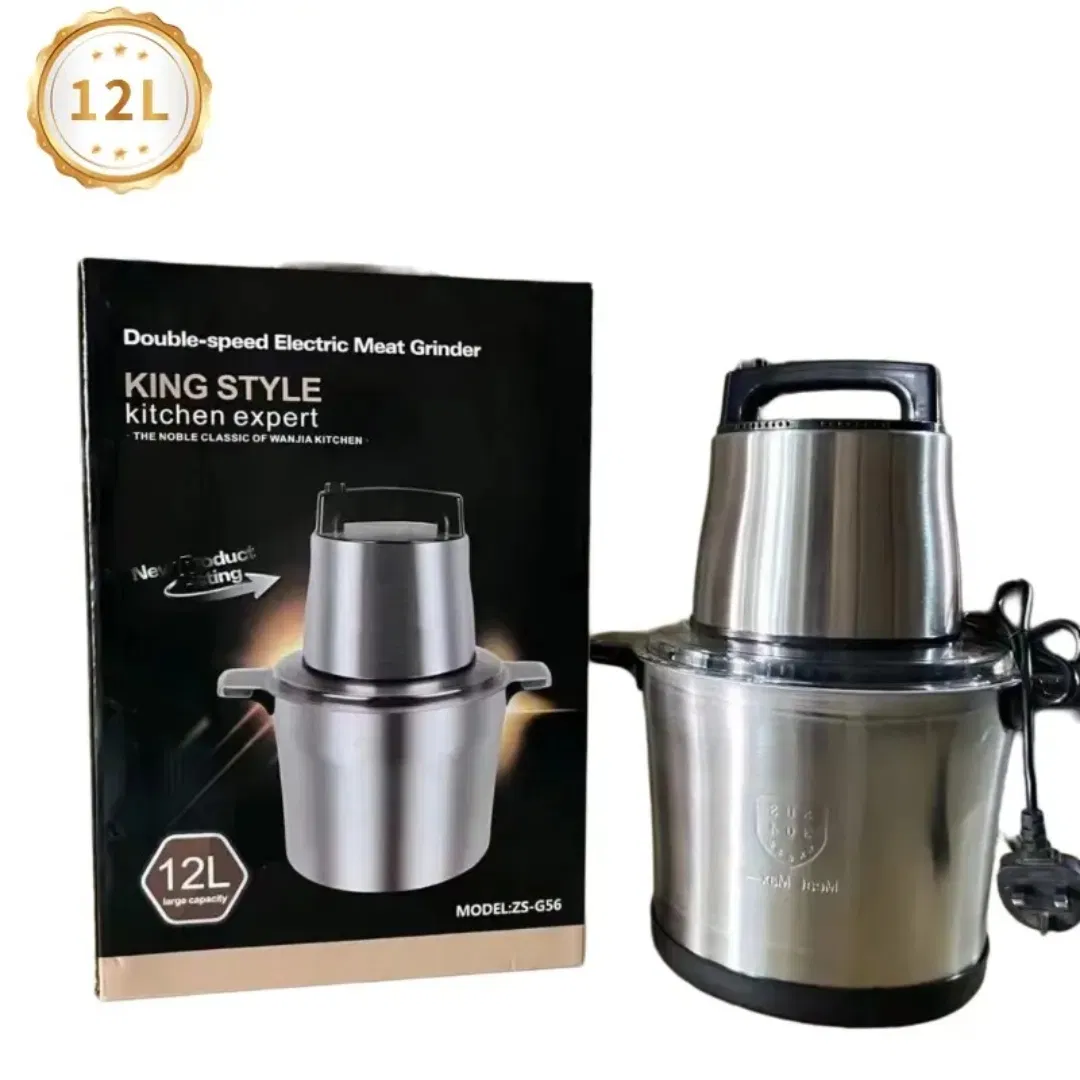 15L 12L King Style Royal Family Yam Pounder Electric Meat Grinder Fufu Pounding Machine Fufu Blender Electric Fufu Yam Grinder 12L Electric Grinder