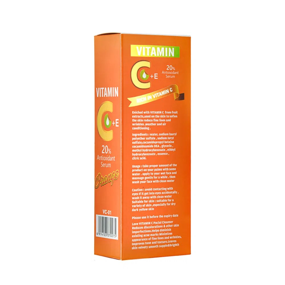 Gentle Oil Control Anti-Acne Facial Cleanser Anti-Oxidation Vitamin C Face Wash