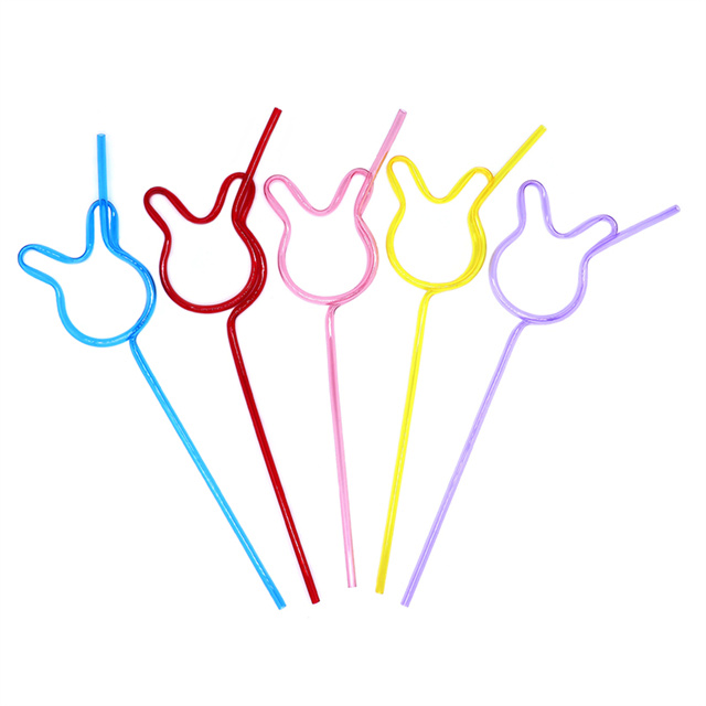 Wholesale Swirly Loop Plastic Drinking Sipping Straw Wedding Bachelorette Party Decorations Bride to Be Bridal Shower Supplies