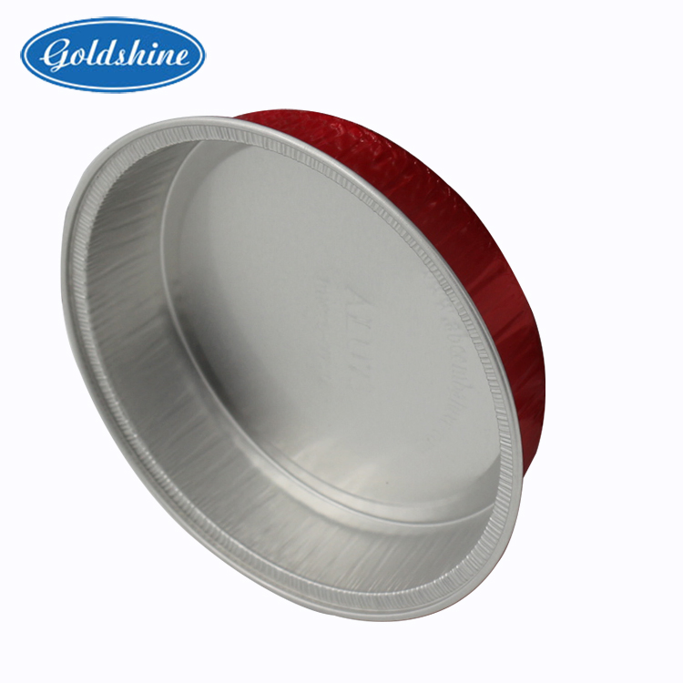 Small Takeaway Round Color Aluminum Foil Container for Baking Cake Bread